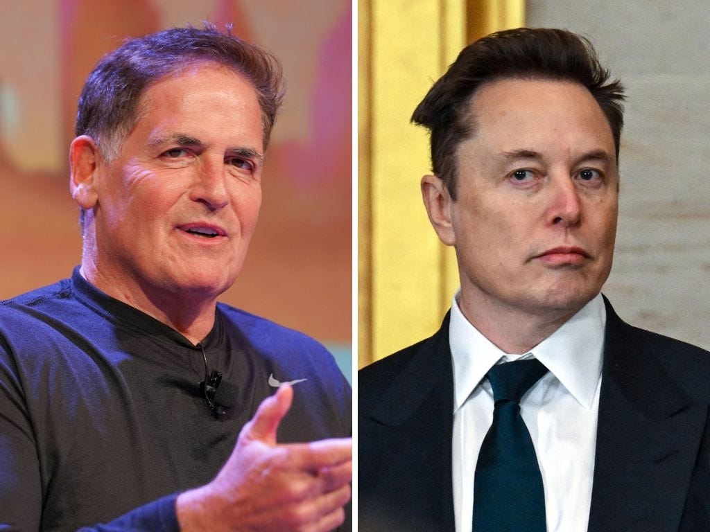 Mark Cuban says Elon Musk's new political party is 'really smart' in a key way