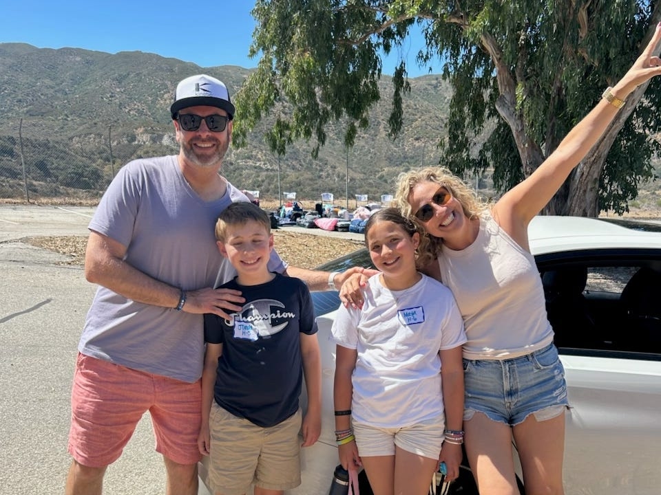 When our twins went to camp for the first time, we went to Las Vegas. Taking time to reconnect was the best parenting decision.