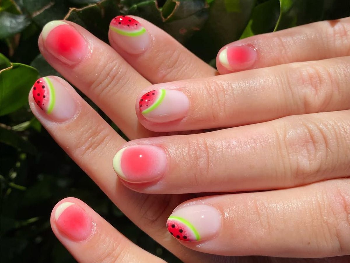 10 Watermelon Nail Designs for a Vibrant Summer Look