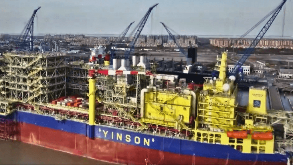 China reveals world's first carbon-sucking oil ship that can pump 120,000 barrels a day