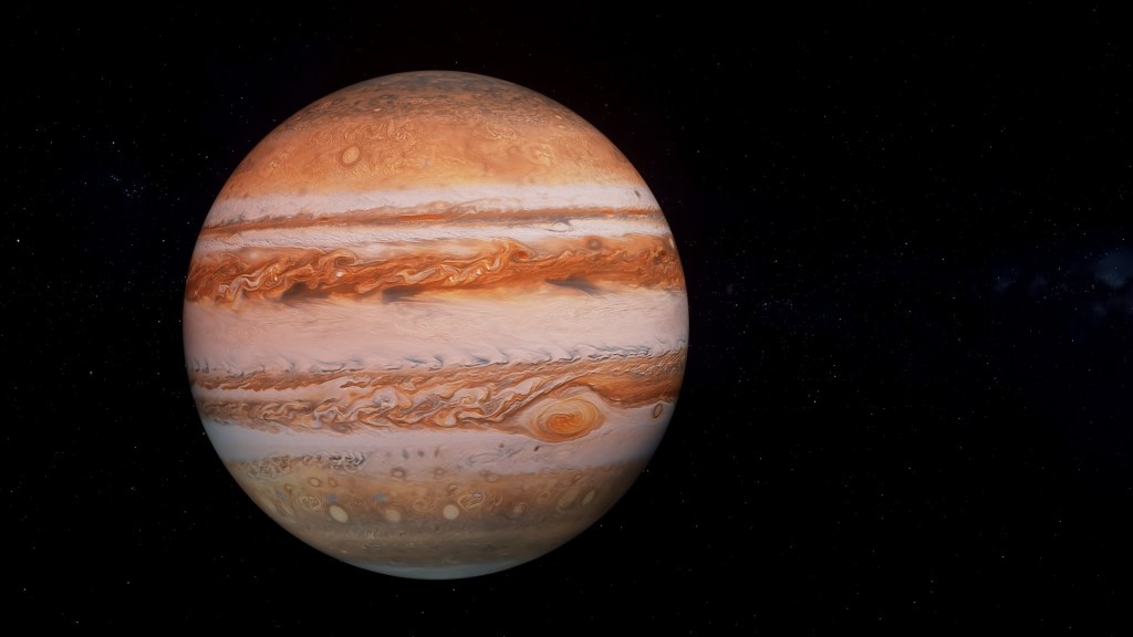 Solar bursts squished Jupiter's magnetic shield, left half of the planet scorching hot-