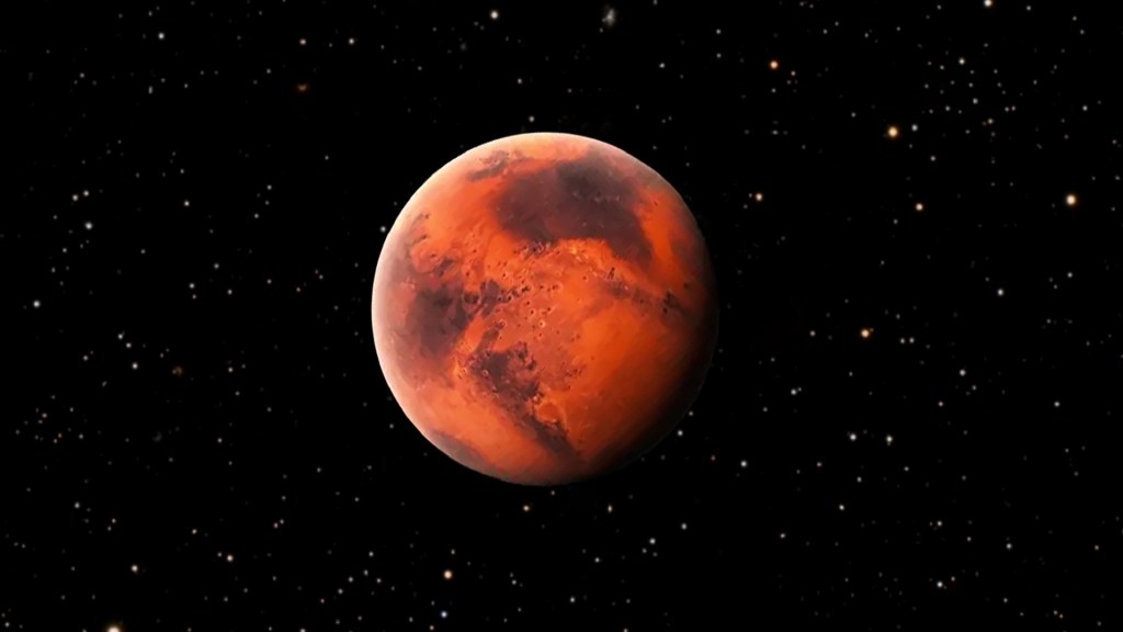 Mars may hold a massive water reservoir, enough to flood the planet up to nine feet