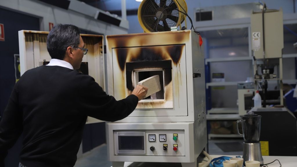 These bricks are made from coffee and they slash energy use by 80%