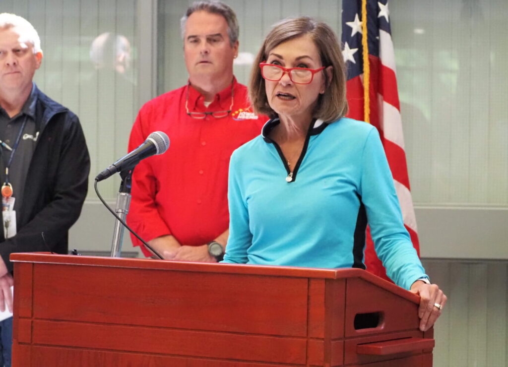 Gov. Kim Reynolds signs natural disaster assistance bill into law
