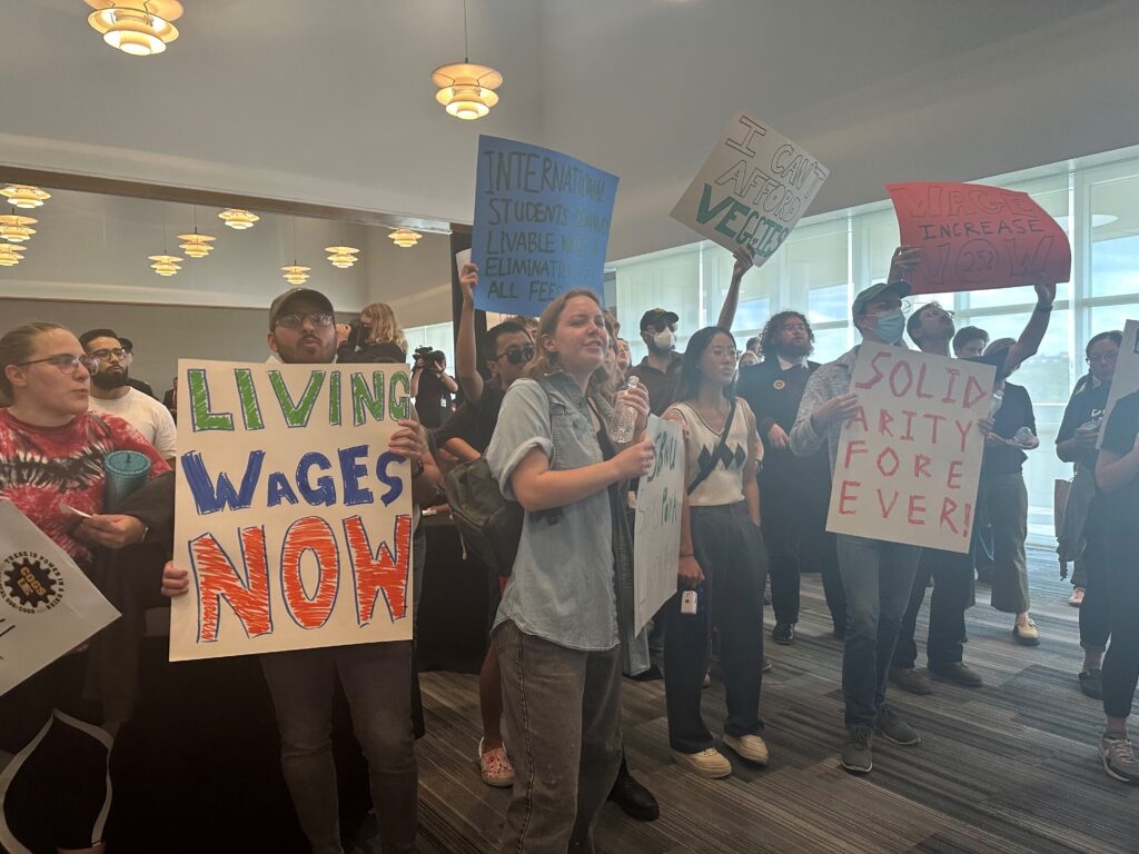 UI graduate students concerned over contract funding uncertainty