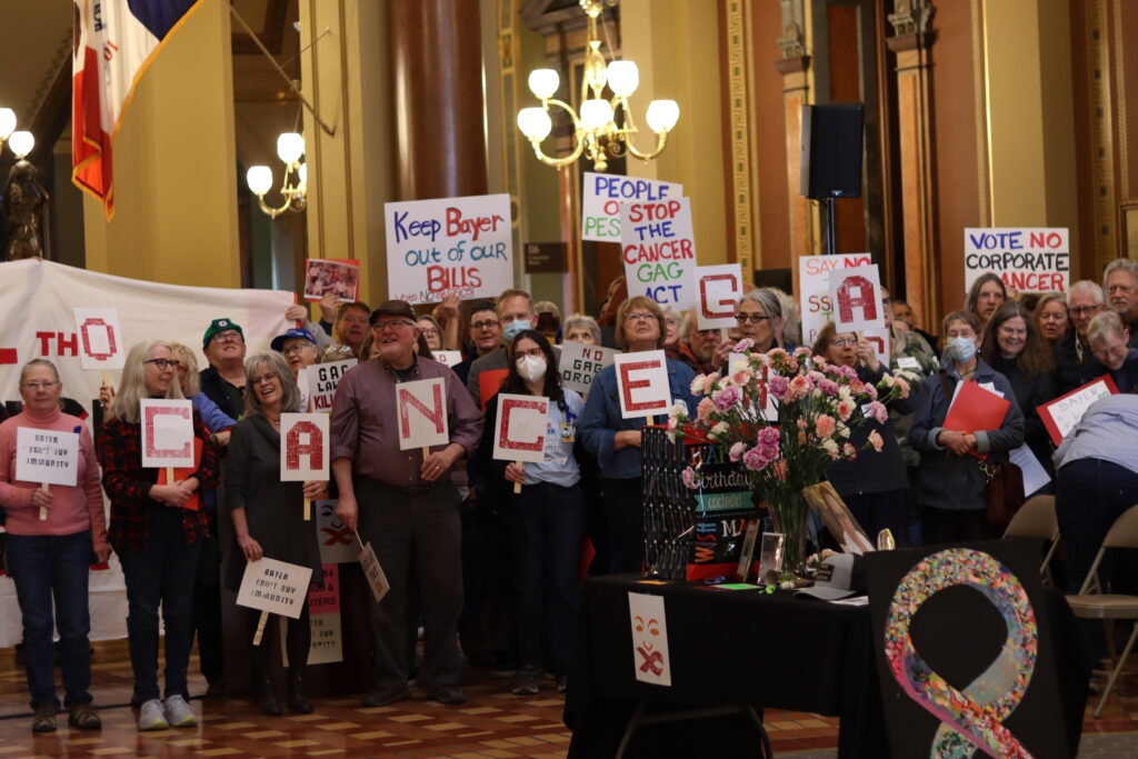 Bill shielding pesticide companies from some lawsuits advances in Iowa Senate