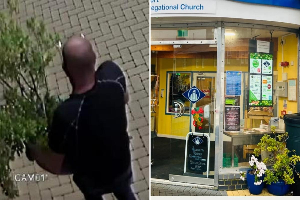 Church wants to show 'redemptive nature' after 'sentimental' plant pots stolen