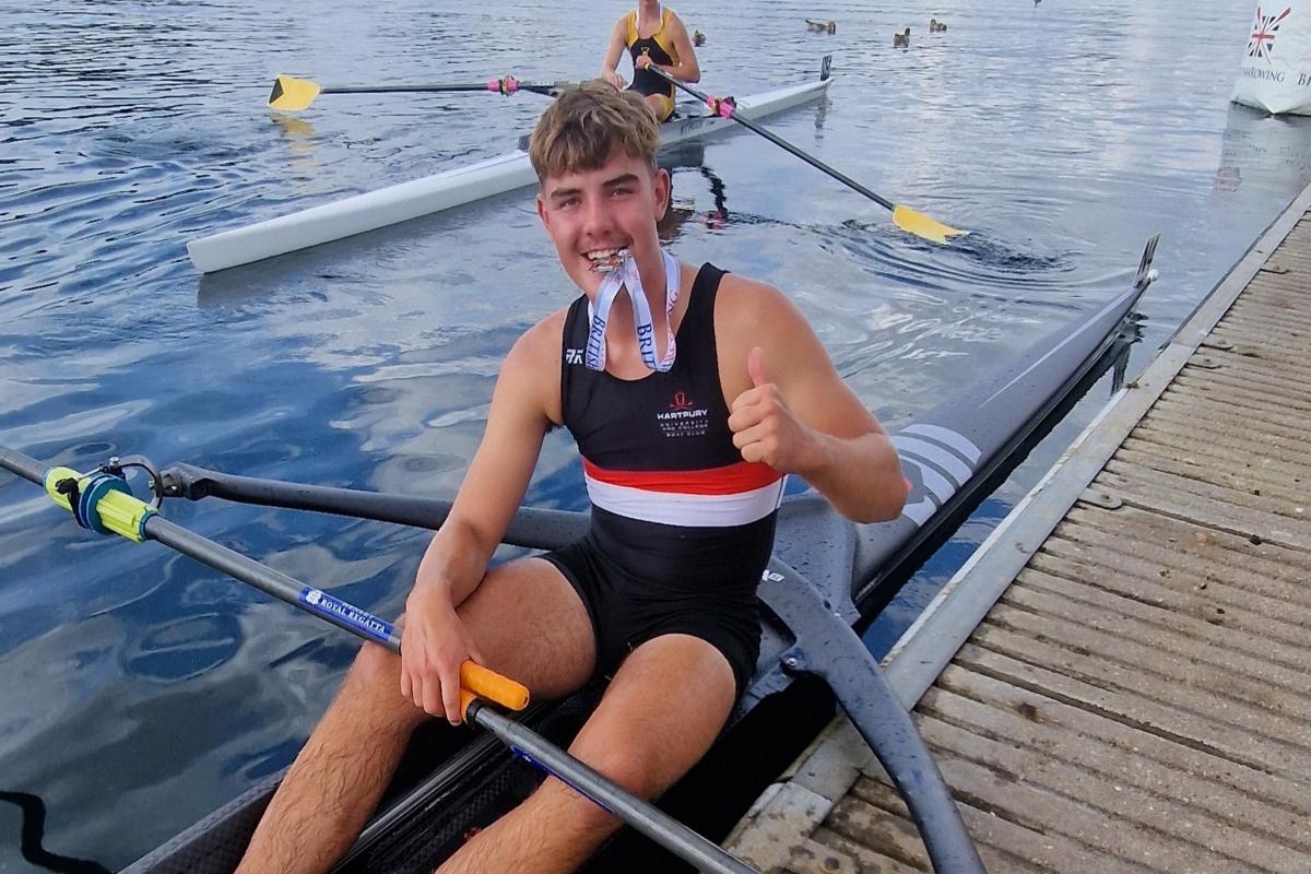 Isle of Wight rower secures two silver medals at British Championships