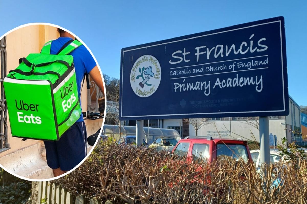 ‘Creepy and unhinged' Uber Eats driver harassed wife and caused school lockdown