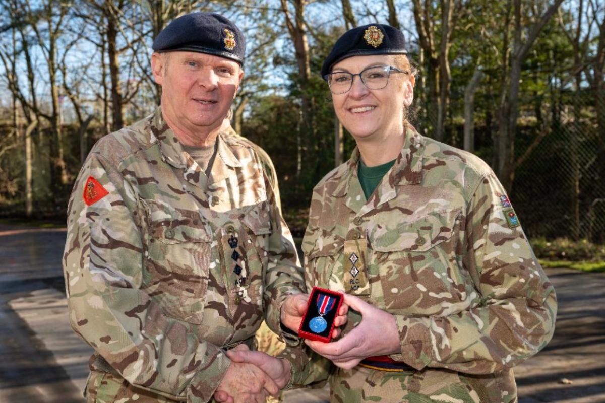 Five Island cadet volunteers honoured with King's Coronation Medal