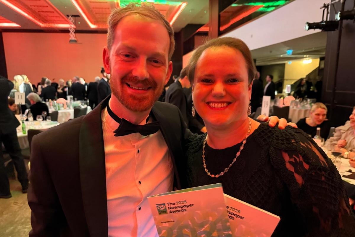 County Press praised for its strong news coverage at Newspaper Awards