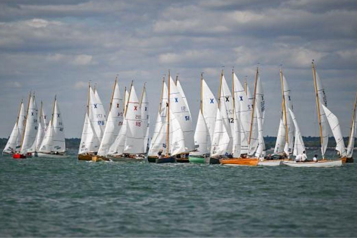 Challenging winds and thrilling races on opening day of Cowes Week 2025