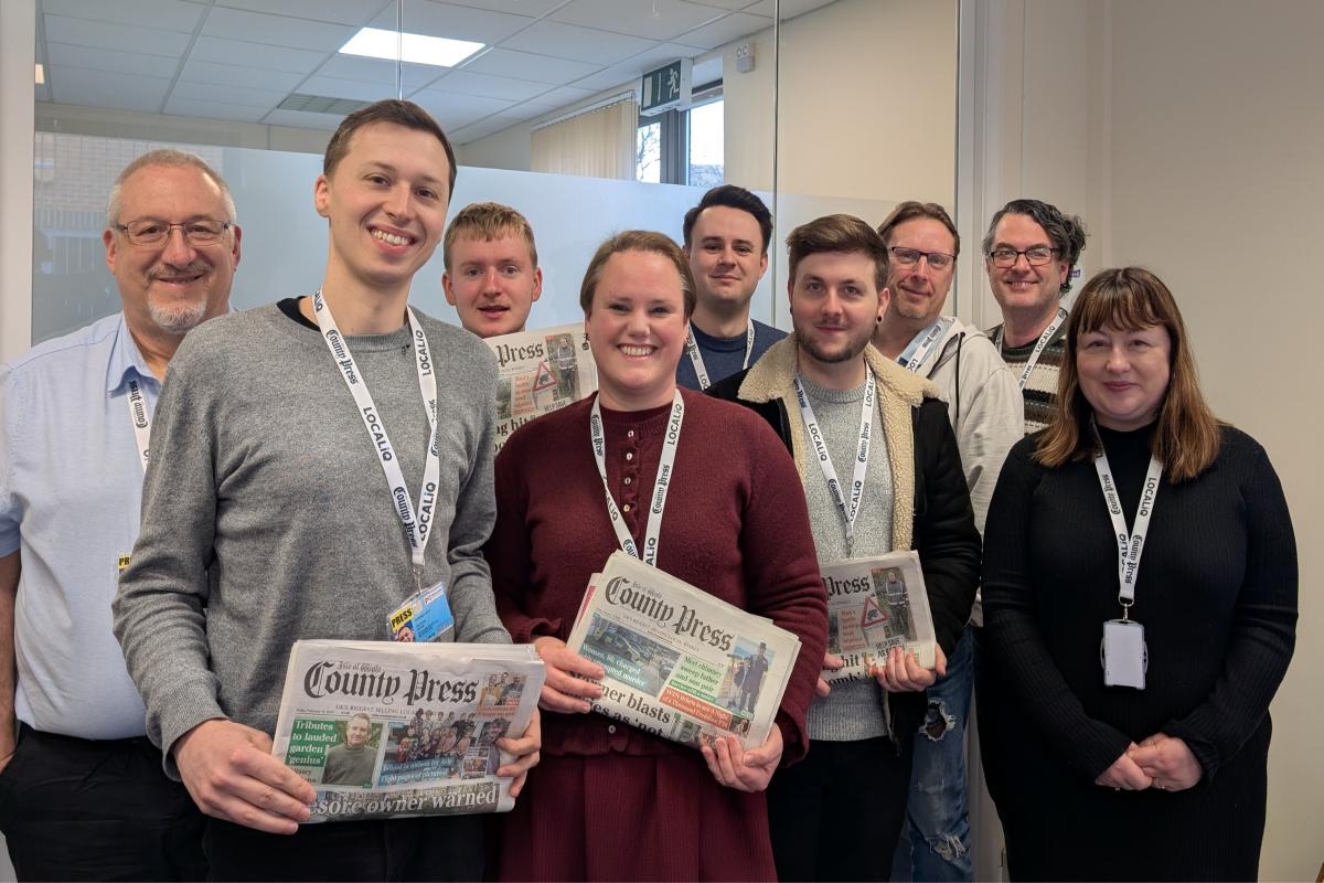 County Press shortlisted for prestigious award for third year running