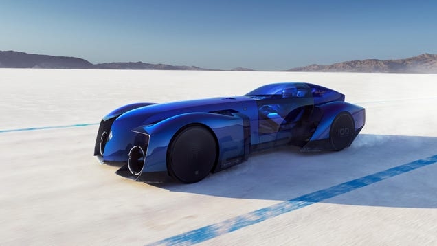 Renault Filante Concept Looks Straight Out Of 'Speed Racer' And Is Going After Real-Life Efficiency Records