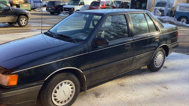 At $3,500, Is This Barn-Find 1990 Hyundai Excel An Excellent Bargain?