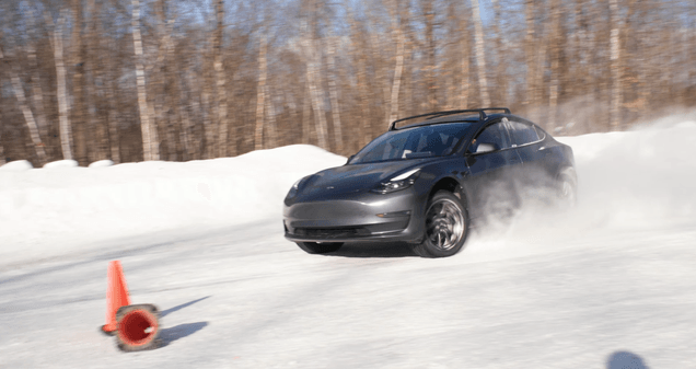 Is A Lifted Tesla Model 3 The Perfect Car For Rallying?
