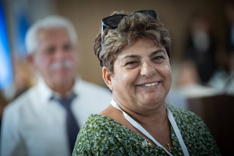Rachel Edri, whose quick thinking saved her and her husband on Oct. 7, returns home to Ofakim
