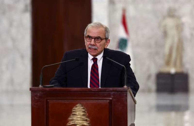 Lebanese Prime Minister says normalization with Israel only possible with two-state-solution