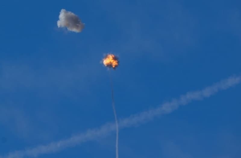 Houthis launch two missiles at Israel, both intercepted by IDF