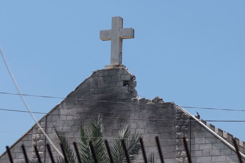 IDF: Artillery misfire led to mistaken hit of Gaza church, no punishments for soldiers involved