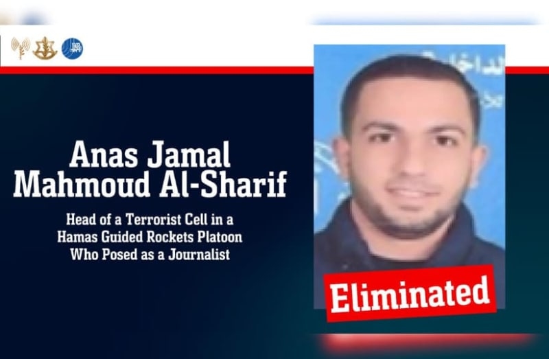 IDF confirms killing Al Jazeera journalist, claims he was a Hamas member