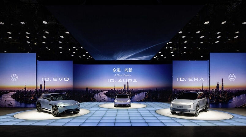 FAW-Volkswagen to produce two new NEV models in Tianjin
