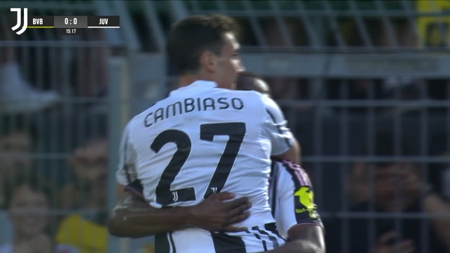 Cambiaso's brace secures Juve victory against Dortmund