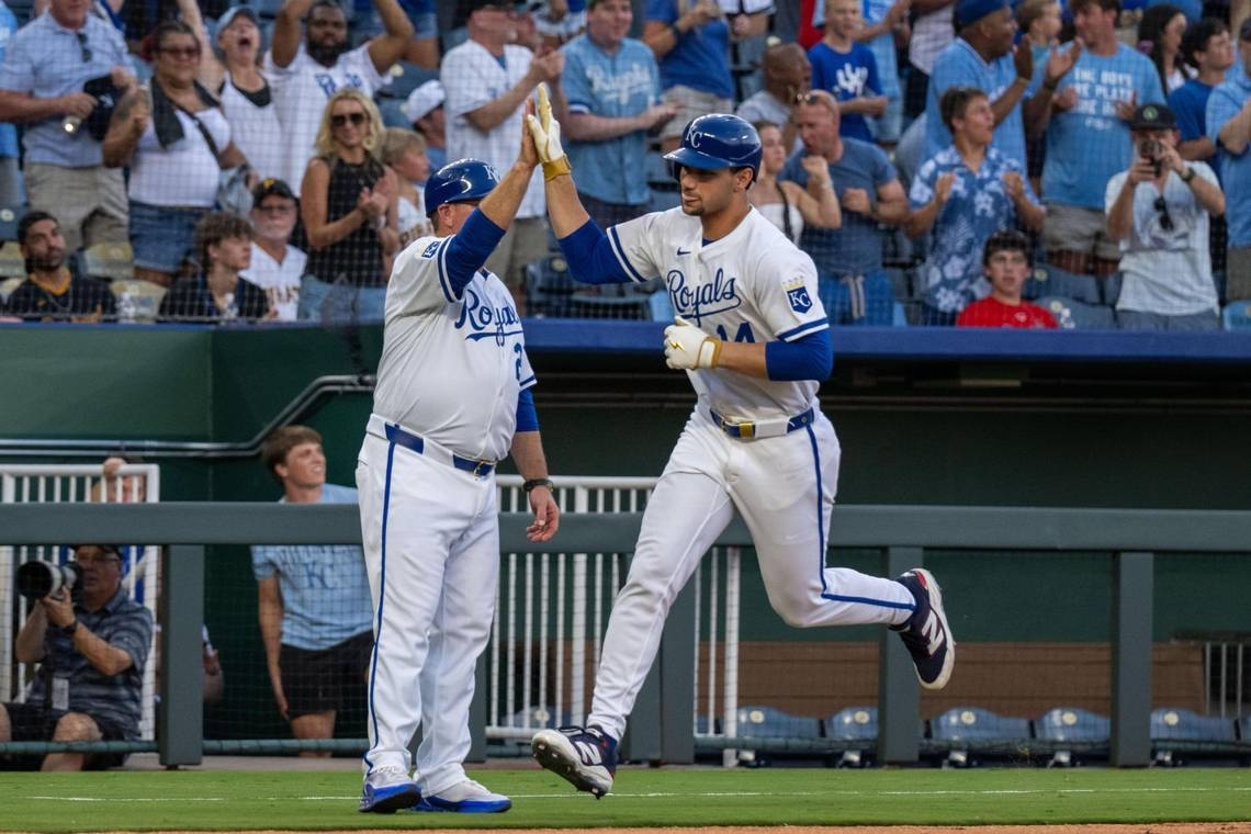 Jac Caglianone + Salvador Perez showcase thunderous power as Royals sweep Pirates