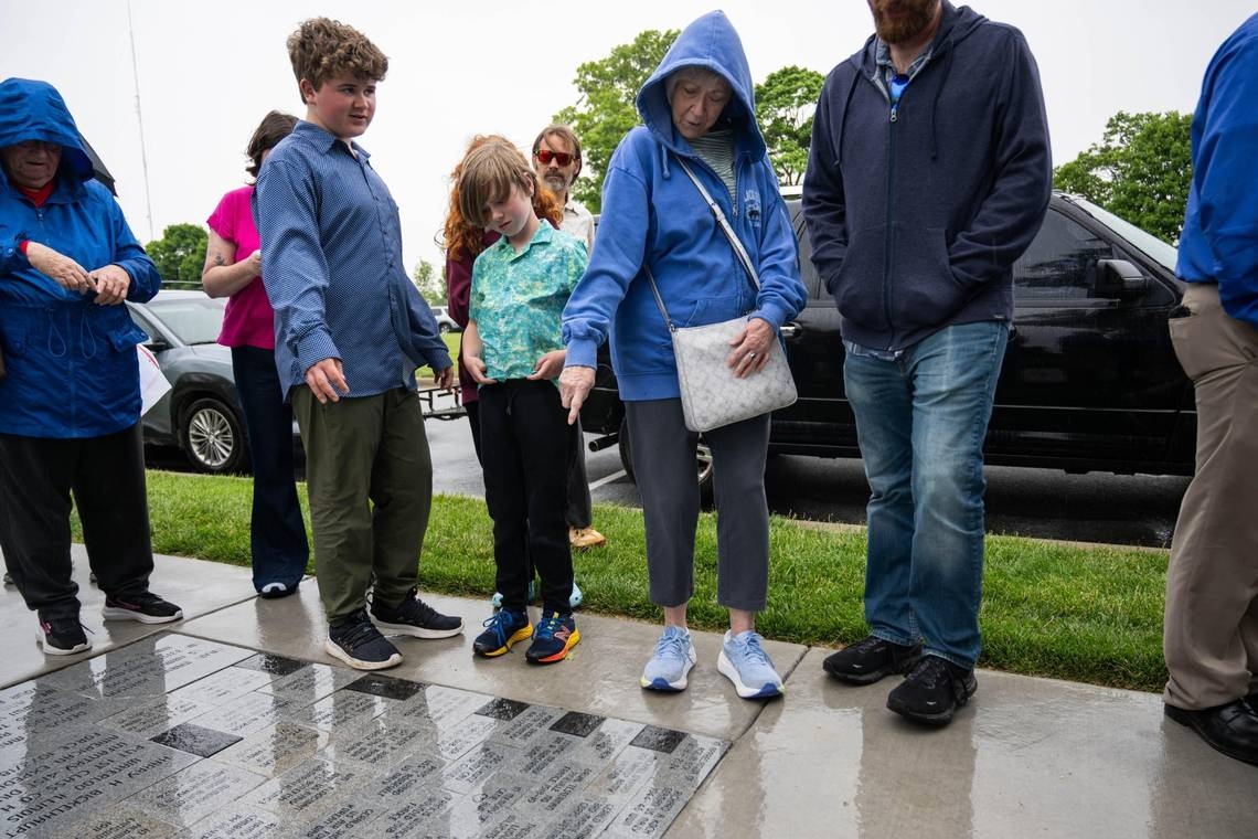 ‘He was a part of our lives:' Loved ones memorialized in granite at KC's WWI Museum