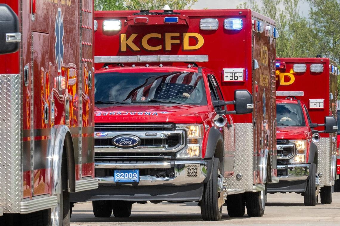 One injured after train collides with car crossing rail lines in KC