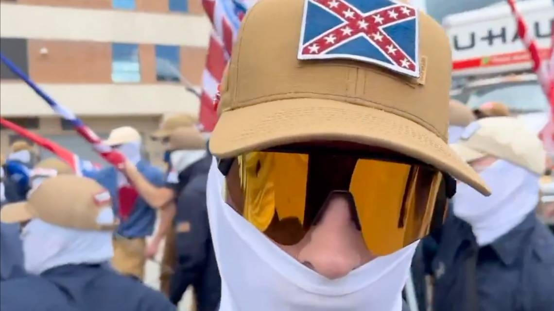 Kansas City police enforce vehicle safety unevenly, when it comes to Patriot Front