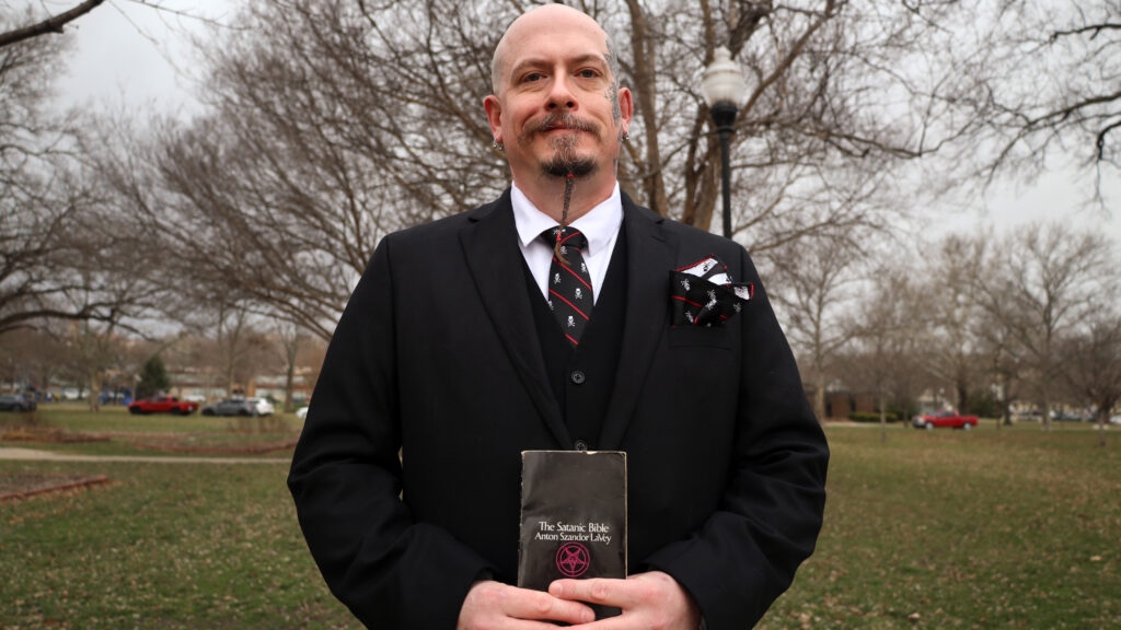 Afraid of letting Satan loose in the Kansas Statehouse? Then check your religion at the door, too.
