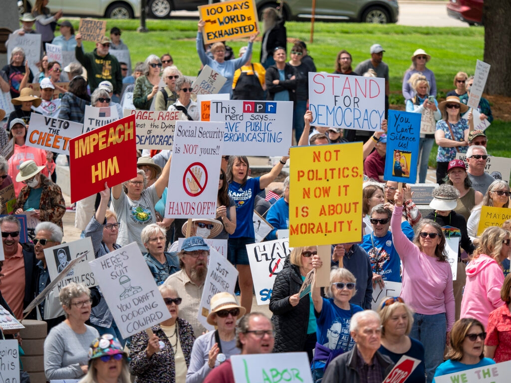 Kansas troopers on standby for protests, ahead of nationwide anti-Trump demonstrations