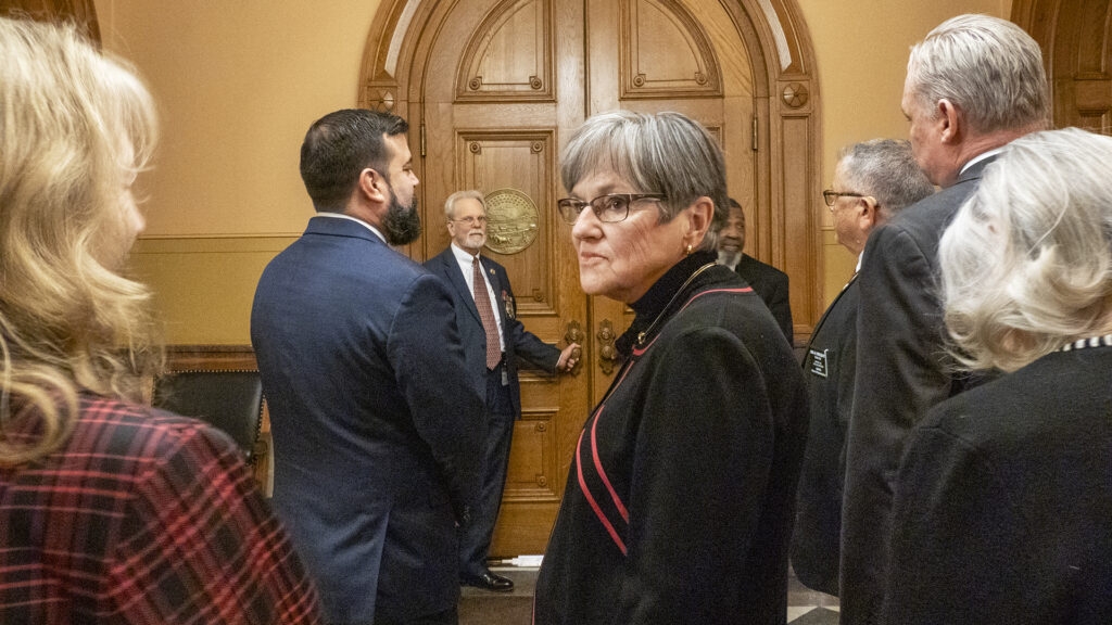 Kansas governor vetoes flat tax, restriction on local lawsuits, anti-abortion videos in schools