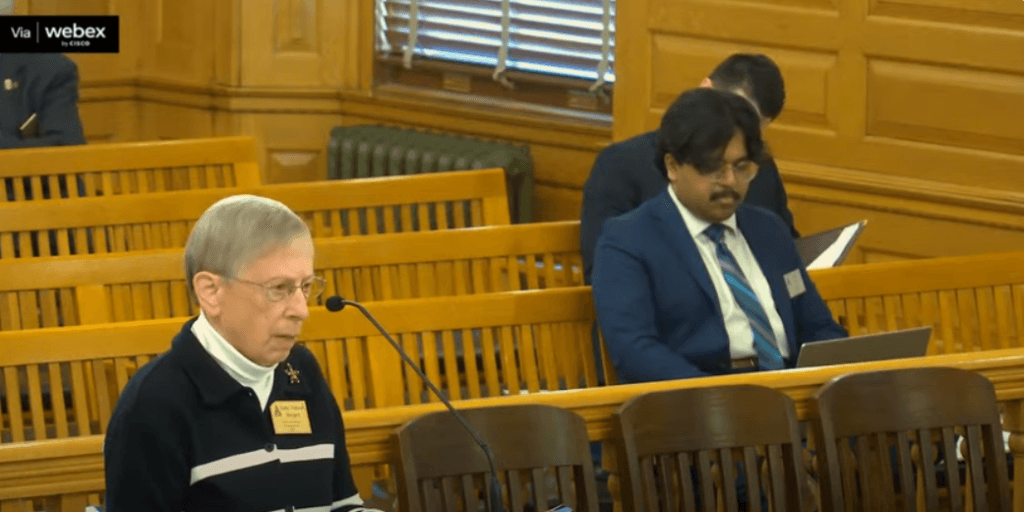 Lone Catholic nun stands before Kansas House to oppose immigration enforcement resolution