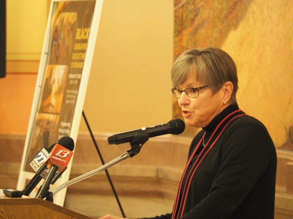 Gov. Laura Kelly skeptical Kansas House's anti-tenure legislation will reach her desk
