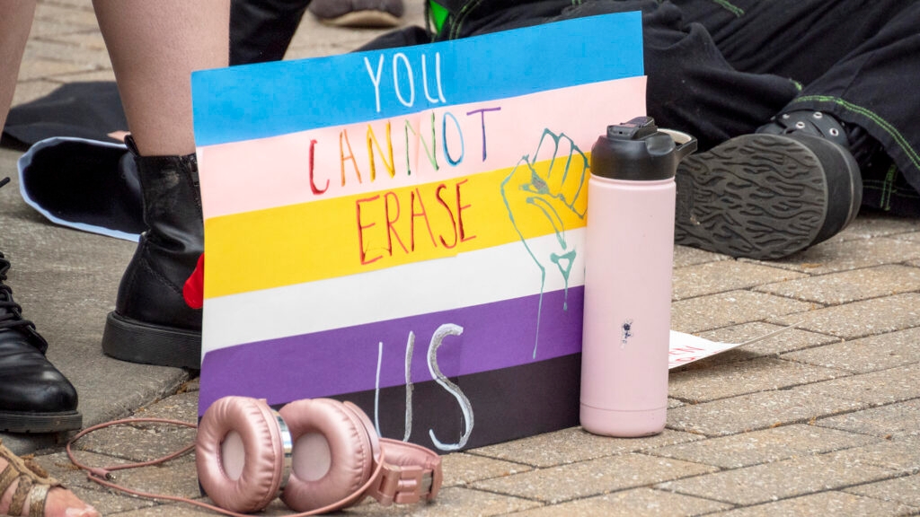 Kansas trans kids file lawsuit over new law banning gender-affirming care