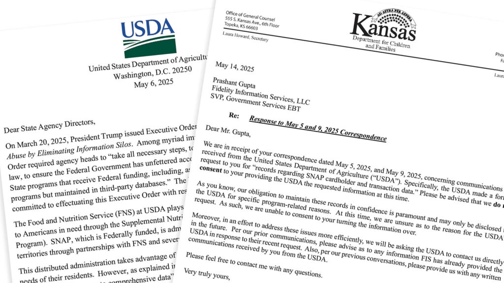 Kansas denies USDA request for personal data of residents receiving food assistance