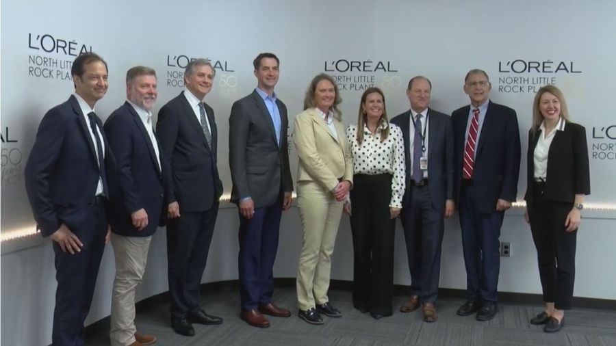 Arkansas Governor Sarah Huckabee Sanders delivers remarks at L'Oréal 50th anniversary event