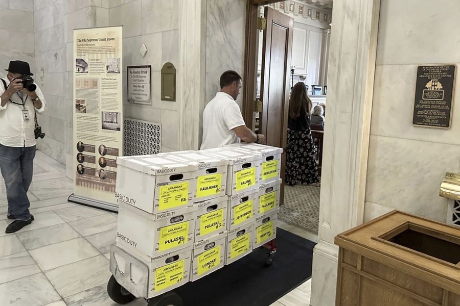 Protect AR Rights ballot title to overturn recent ballot title laws rejected