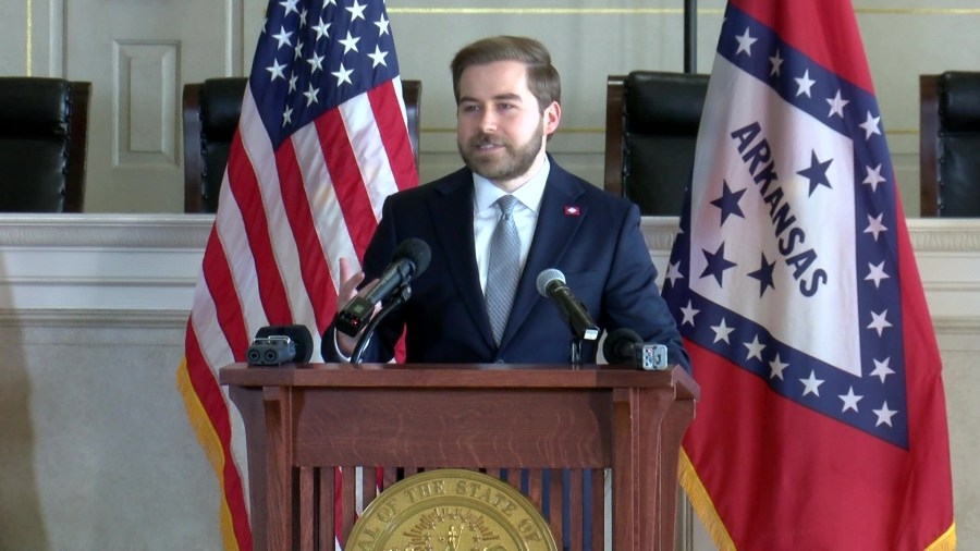 Arkansas Secretary of State Cole Jester announces bid for land commissioner