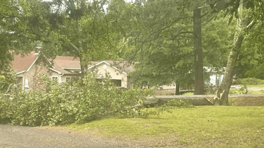 EF0 tornado confirmed near Little Rock Air Force Base