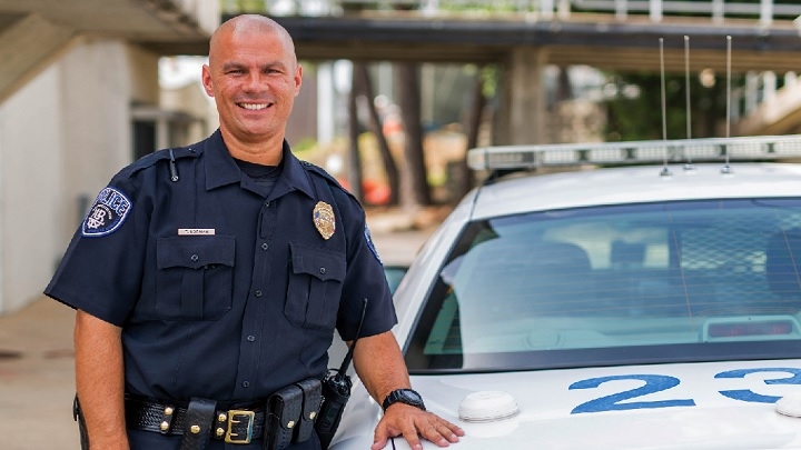North Little Rock police officer Tommy Norman receiving honor for public service