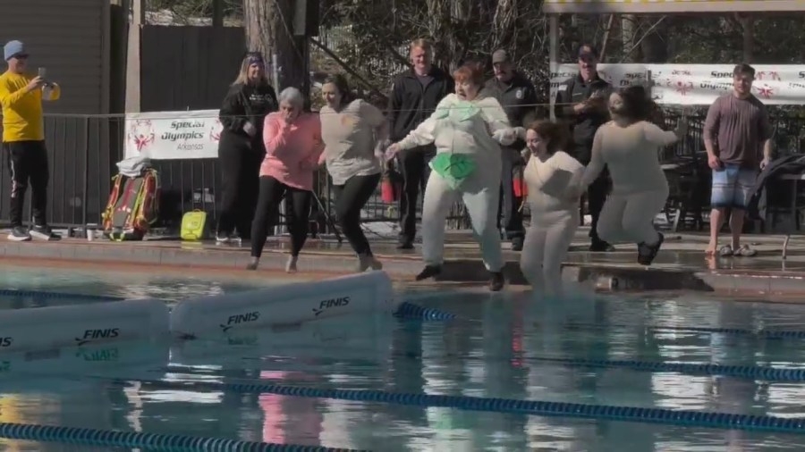 Volunteers raise over $12 thousand for Special Olympics Arkansas with annual Polar Plunge