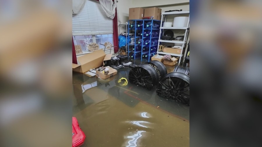 Severe storms cause thousands of dollars of damage to Jacksonville man's businesses