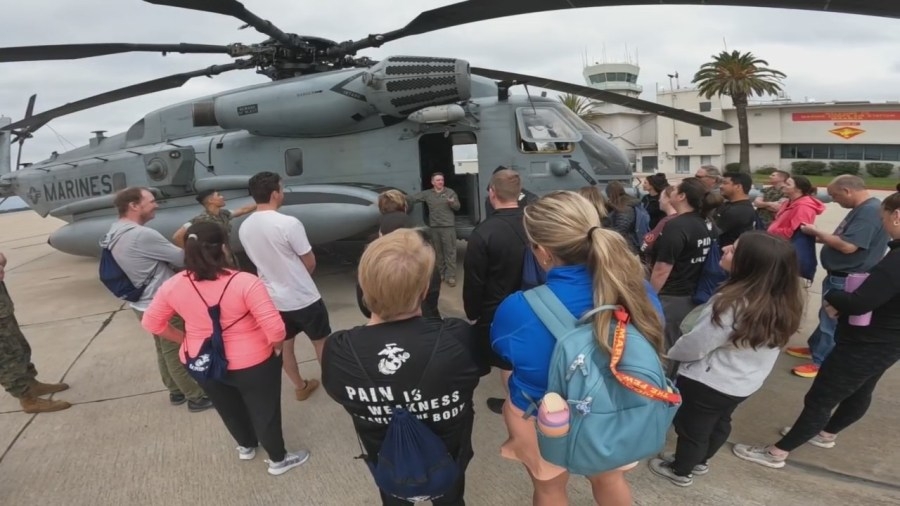 Arkansas educators learn about various careers in the Marine Corps