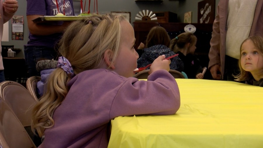 Iowa students enjoy ice cream after day of learning