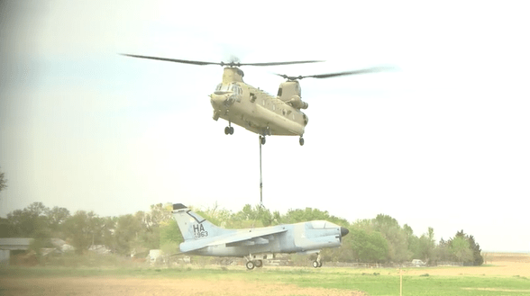 185th ARW helping move A7 Corsair