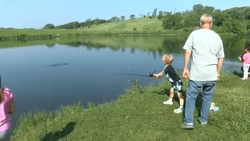 Annual River-cade Youth Fishing Derby encourages local families to spend day fishing