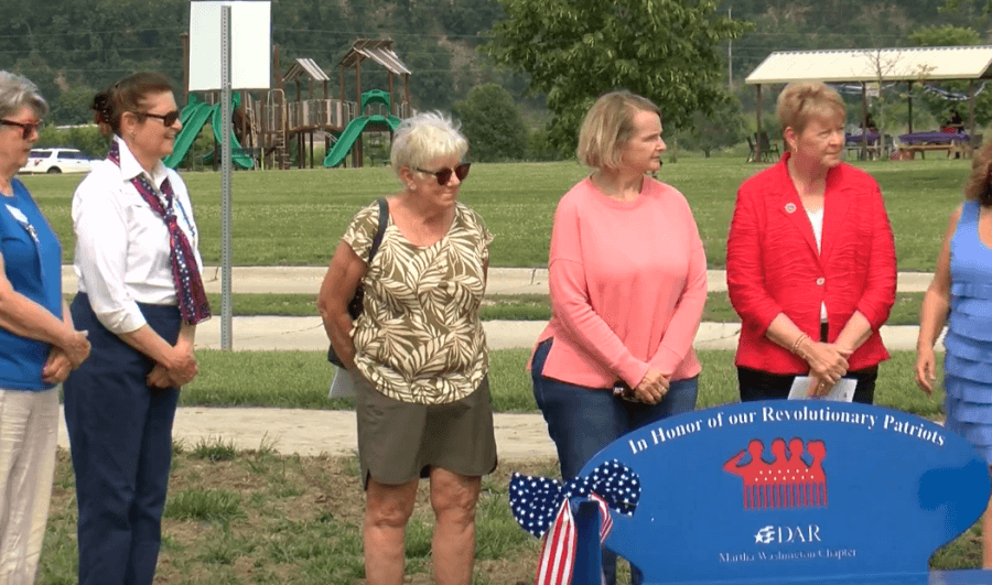Memorial bench celebrated at Siouxland Freedom Park